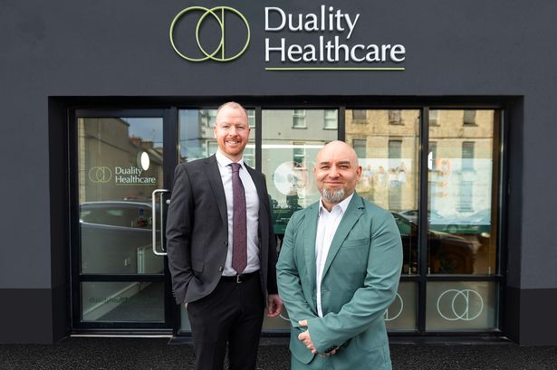 Duality Healthcare co-founders Dr. Declan Morgan and John McEvoy