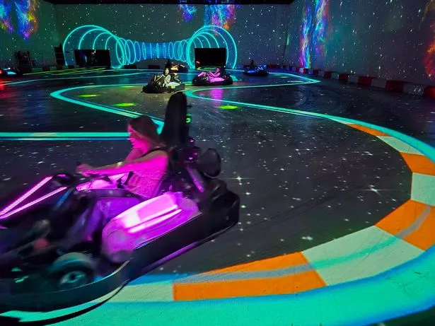 Chaos Karts in Manchester city centre