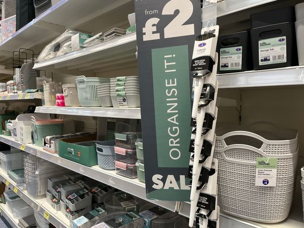 B&M has lots of organisers in store
