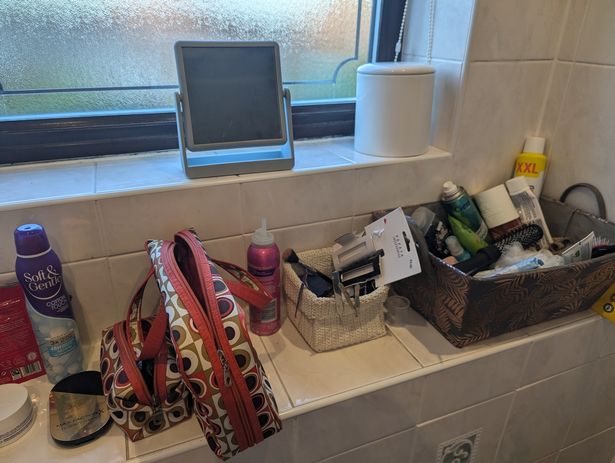 The clutter before the storage solutions