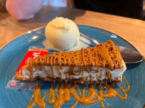 The Biscoff Crumble Cheesecake