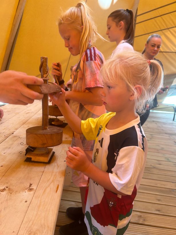 Camp Knowsley includes a range of activities and is included in the ticket price