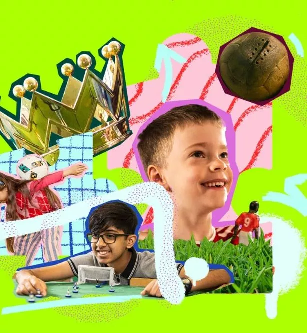 Families can step into the story of football at the National Football Museum