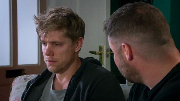 Emmerdale's Robert Sugden and Aaron Dingle have a heartfelt conversation next week leading to teary scenes before passion