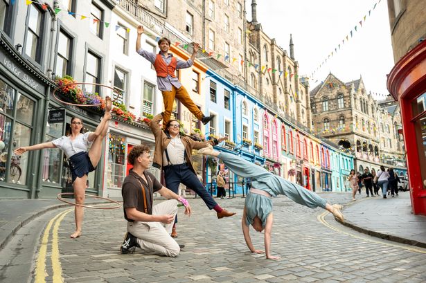 A picture of circus company Flip Fabrique in Edinburgh