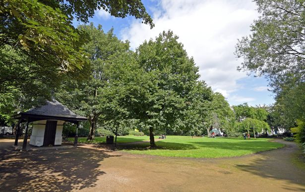 Falkner Square in the heart of the Georgian Quarter