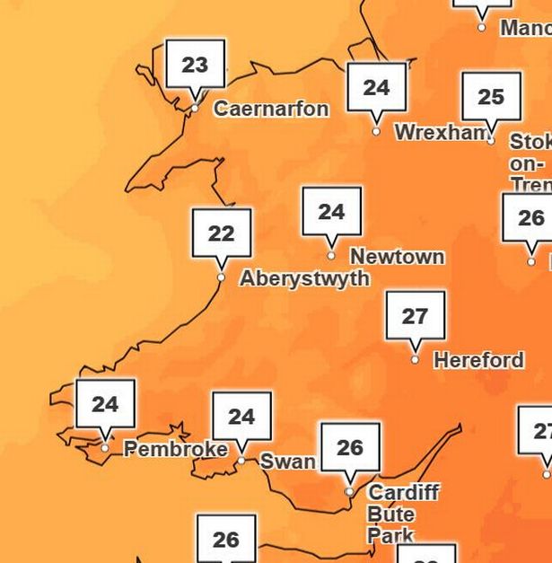 Weather map