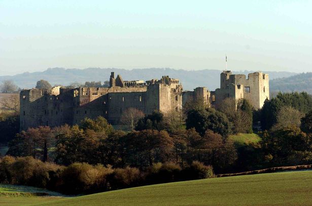 Raglan Castle in Monmouthshire