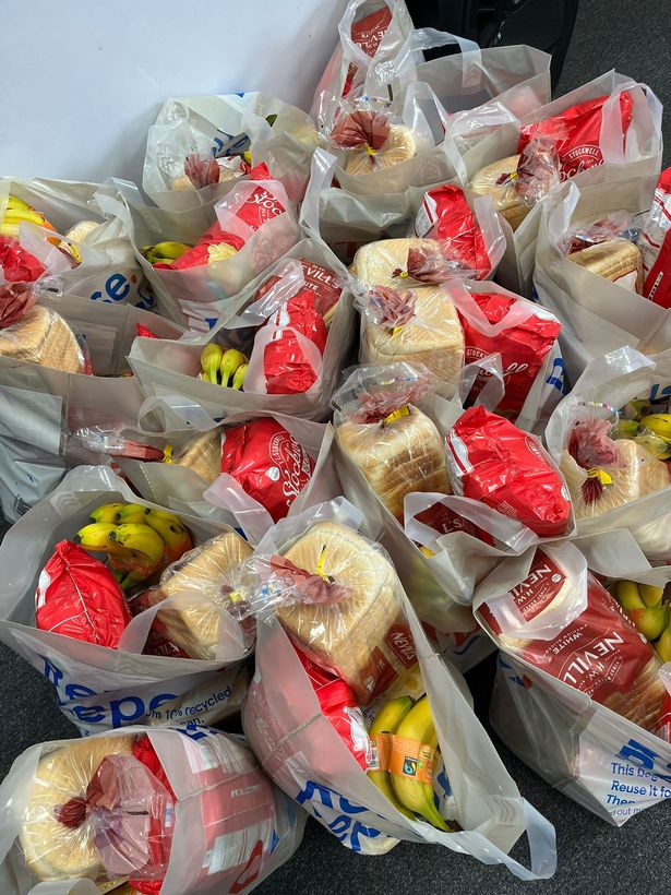 The food is for anybody who needs it, says Gemma 