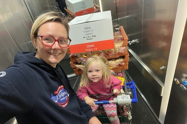 Gemma and her daughter Rosie