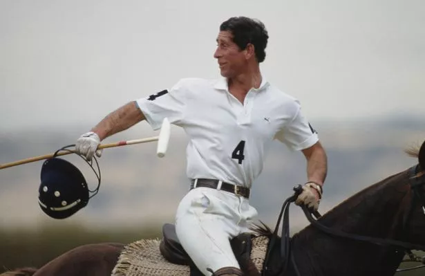 King Charles on a horse