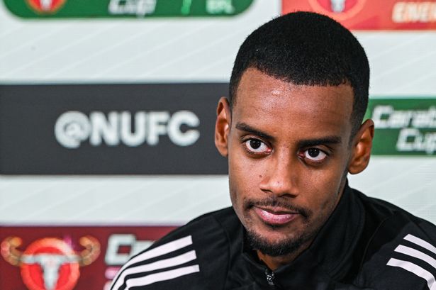 Newcastle United striker Alexander Isak