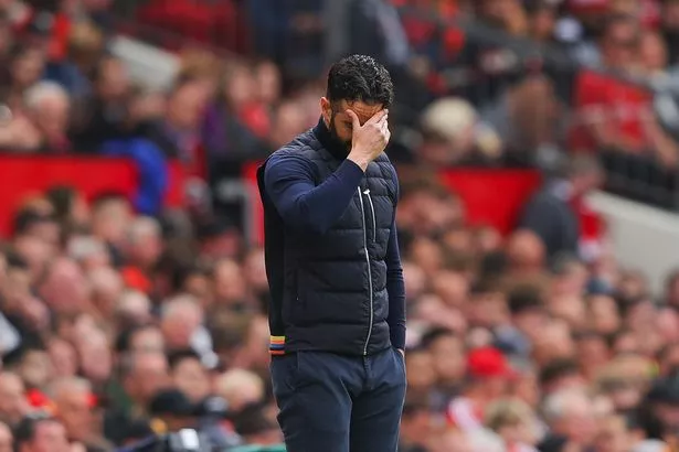 Manchester United head coach Ruben Amorim