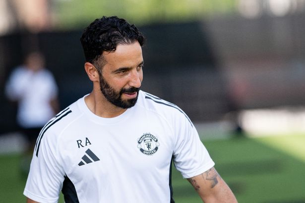 Manchester United head coach Ruben Amorim