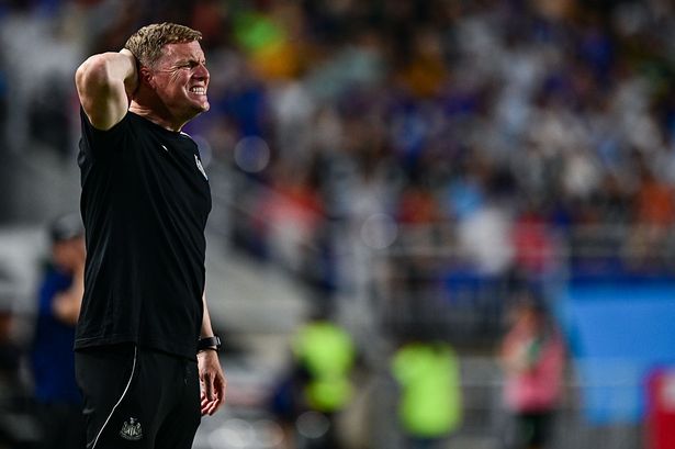 Newcastle United head coach Eddie Howe