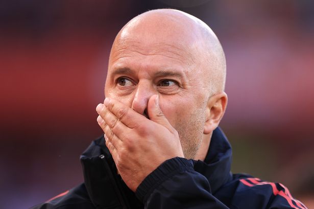 Liverpool head coach Arne Slot