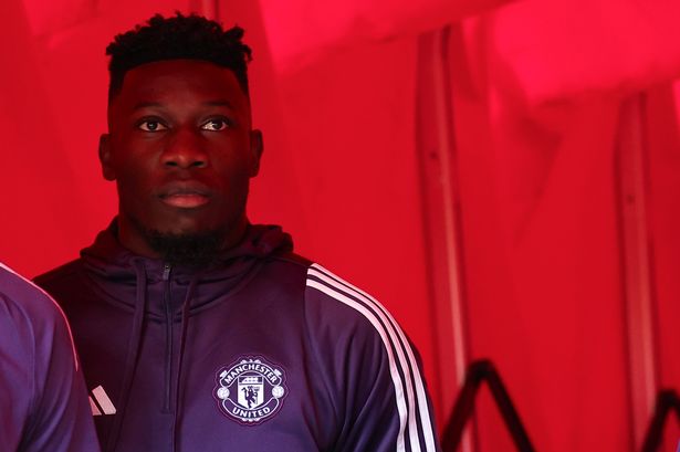 Onana at Old Trafford on Sunday