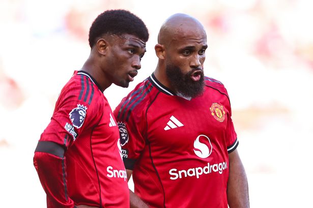 Amad, a starter in pre-season, was a sub on Sunday