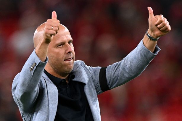 Liverpool head coach Arne Slot