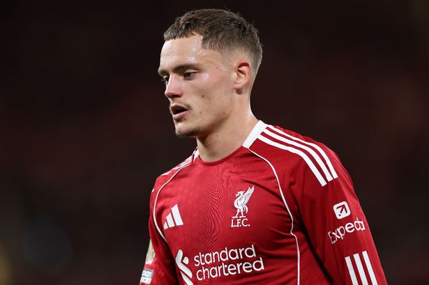 Liverpool attacking midfielder Florian Wirtz.