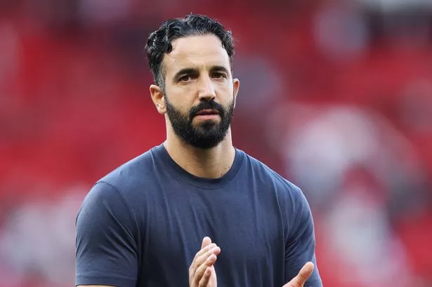 Manchester United manager Ruben Amorim