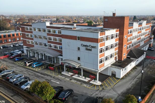 Cresta Court in Altrincham is housing asylum seekers