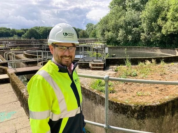 Mark Sewell, wastewater catchment manager for Greater Manchester at United Utilities