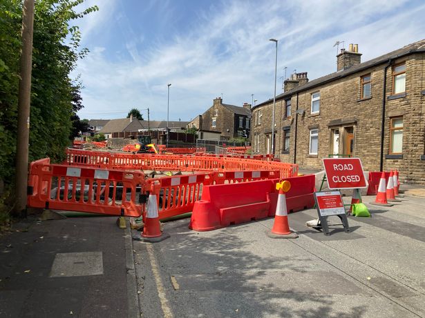 The gas works on Bridge Street in Milnrow