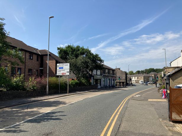 The village of Newhey in the borough of Rochdale