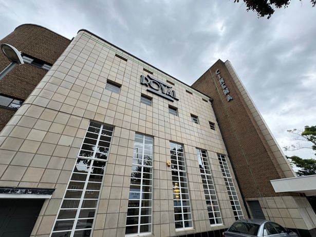 The exterior of the Royal Cinema in Sutton Coldfield which has been well attended since it reopened in July 2024 with more than 160,000 visitors in a year 