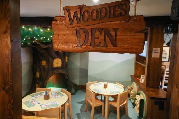 Woodies Den, the new play area in The Bootle Arms