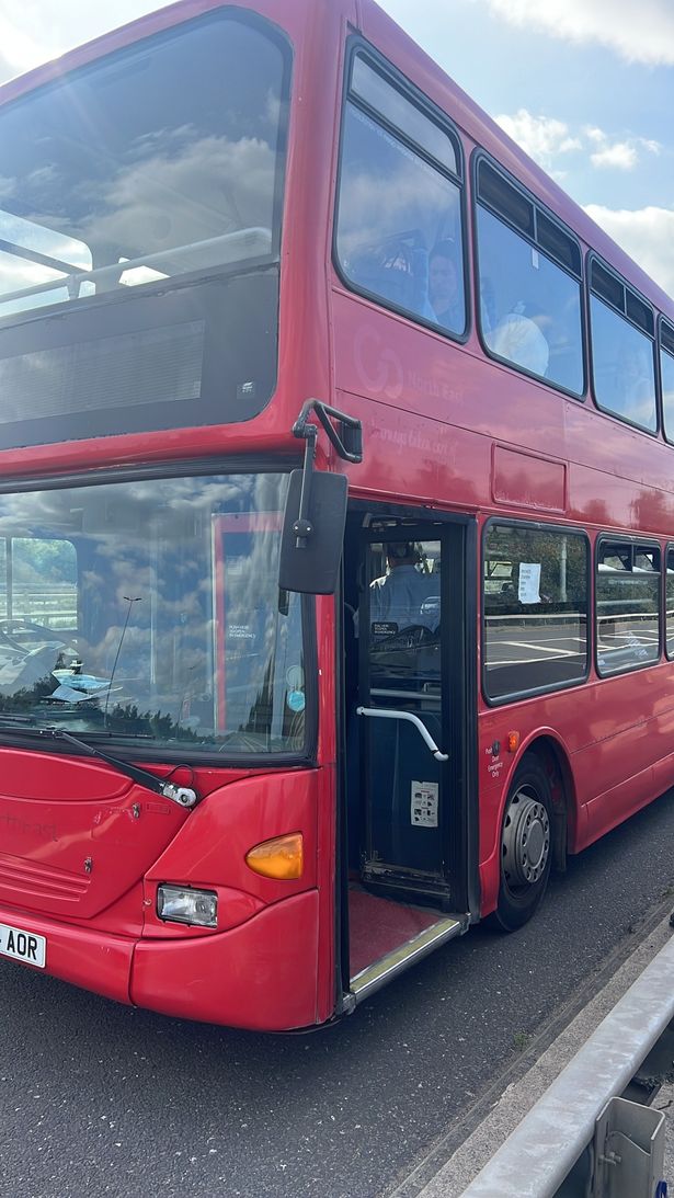 The 'dilapidated' bus