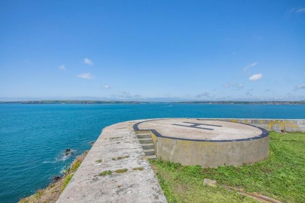 Thorne Island and Fort just off the coast of Angle, Pembrokeshire is now for sale for offers in excess of £3m with Strutt and Parker, National Country House Department