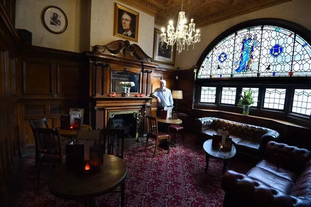 Eamonn Lavin in the Liszt Room. (Pic Andrew Teebay).