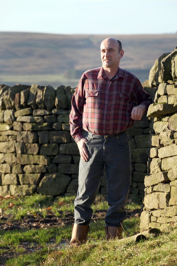 Farmer John Riddle, at Blakelaw Farm, Bellingham