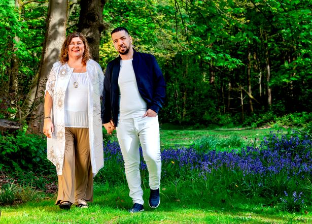 Cheryl Fergison and husband 