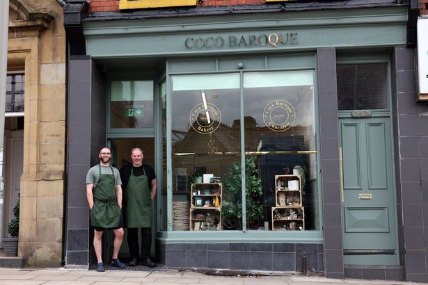 Stephen Ellis and Steve Renshaw at Coco Baroque on Smithdown Road