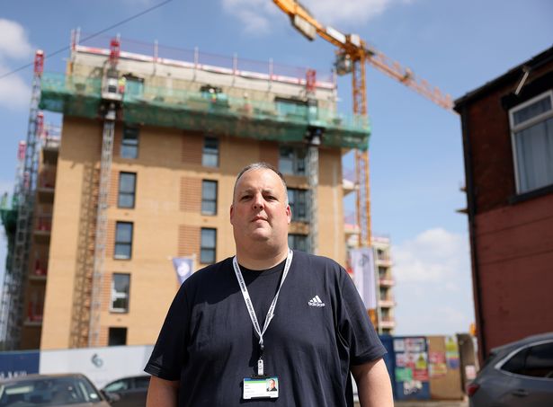 Coun Asa Caton said the firm has fenced off the land without permission (Image: MEN)