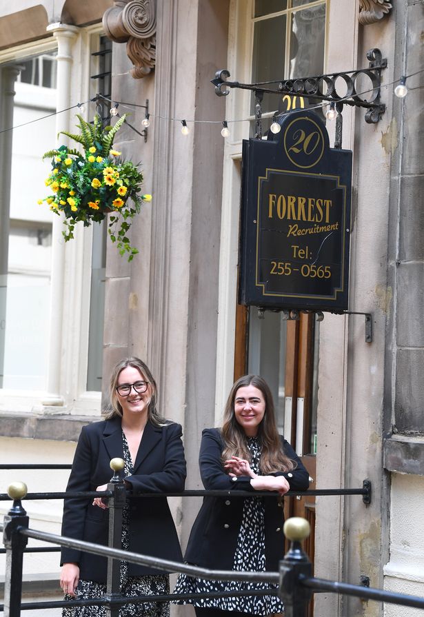 Emily Shields (left) and Siobhan King from Forrest Recruitment, Queen Avenue