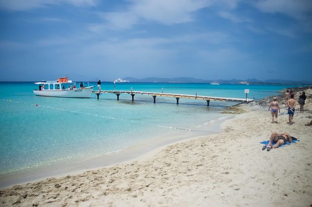  Playa de ses Illetes  on Formentera island 