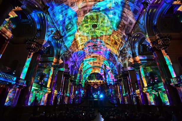 The colourful light display will leave Liverpool at the end of the month