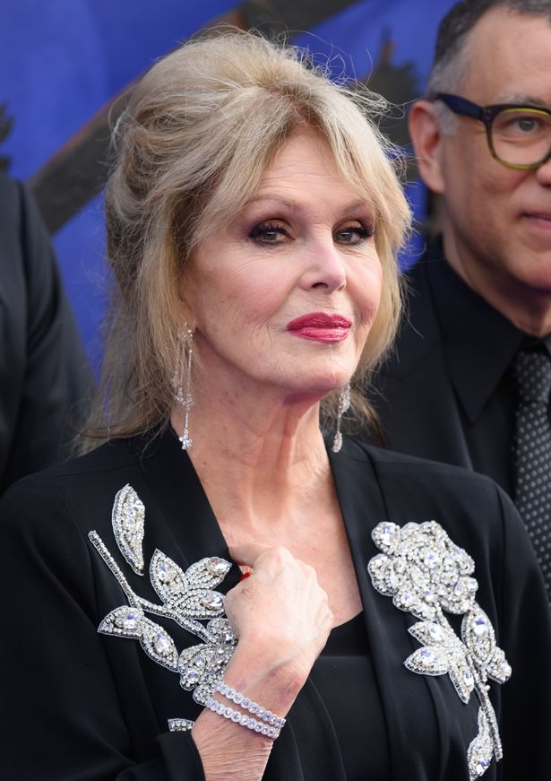 Joanna Lumley attends the "Wednesday" Season 2, Part 1 Global Premiere 