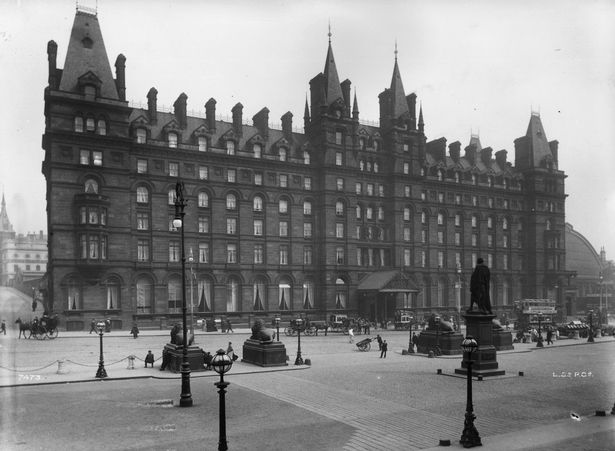 The LNWR Hotel in Lime Street, Liverpool