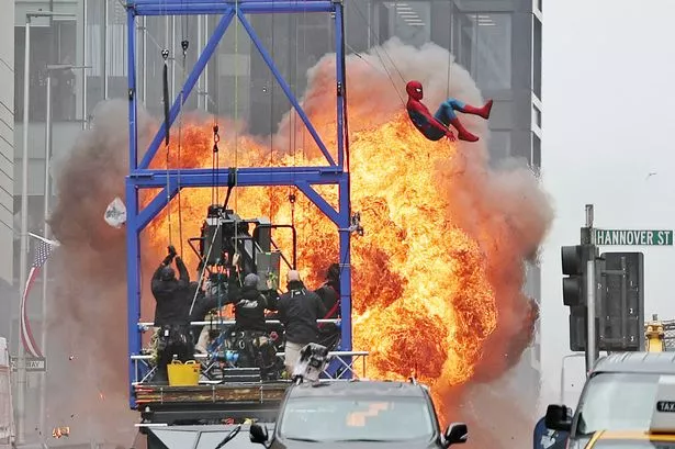 Filming of Spider-man 4 takes place on Bothwell Street.