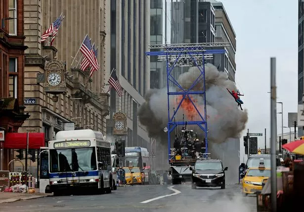 Filming of Spider-man 4 takes place on Bothwell Street.