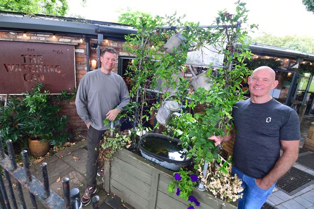 The Watering Can owners Phil Starling and Keith Perryman
