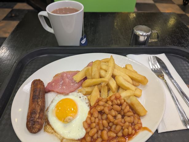The all day breakfast in Poundcafe