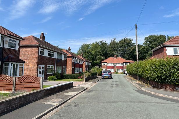 Selsey Avenue in Cheadle Heath is close to the sewage works.
