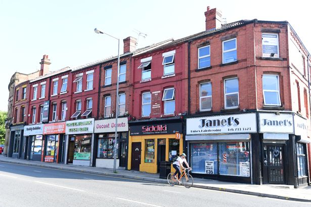 Shops on Smithdown Road,near Greenbank Road