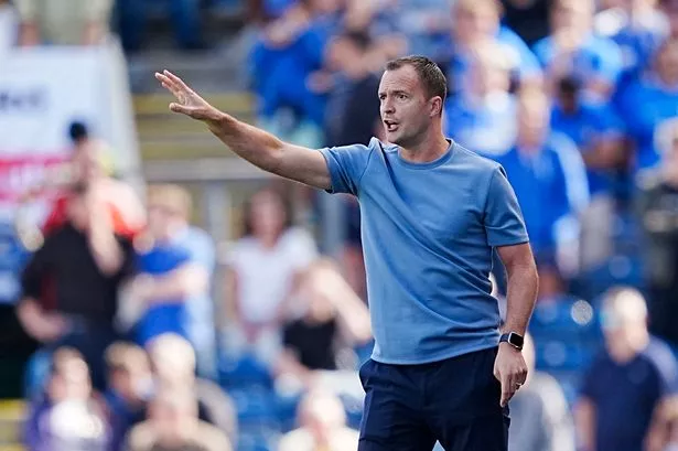 Birmingham City manager Chris Davies during the Sky Bet Championship match at Ewood Park